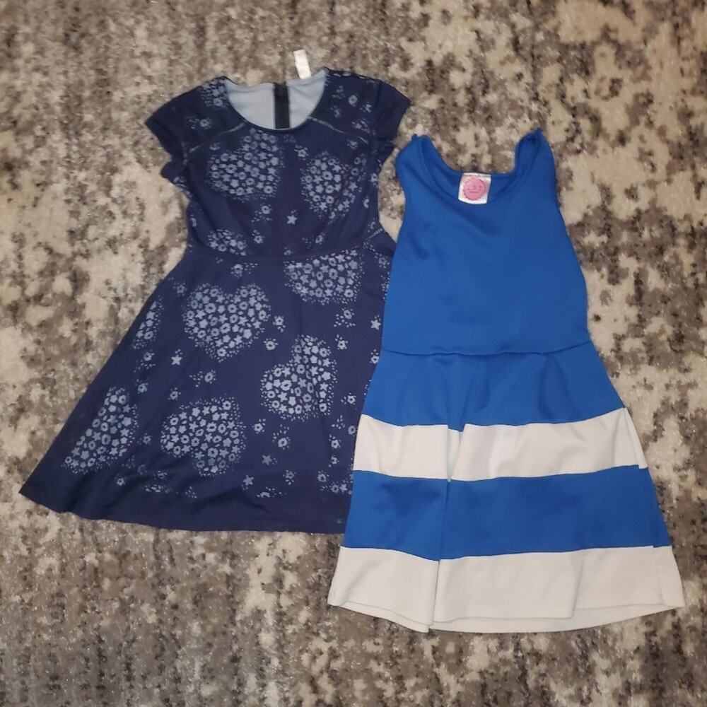 2 Dresses for Young Girl 6-8 Small